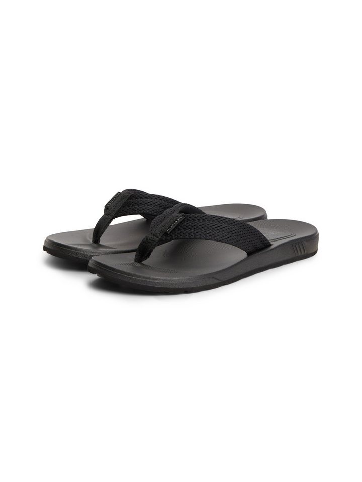 Tommy Hilfiger MOLDED PADDED HILFIGER B SANDAL Zehentrenner Strandschuh, Sommerschuh, Poolslide mit Kontrastbesatz