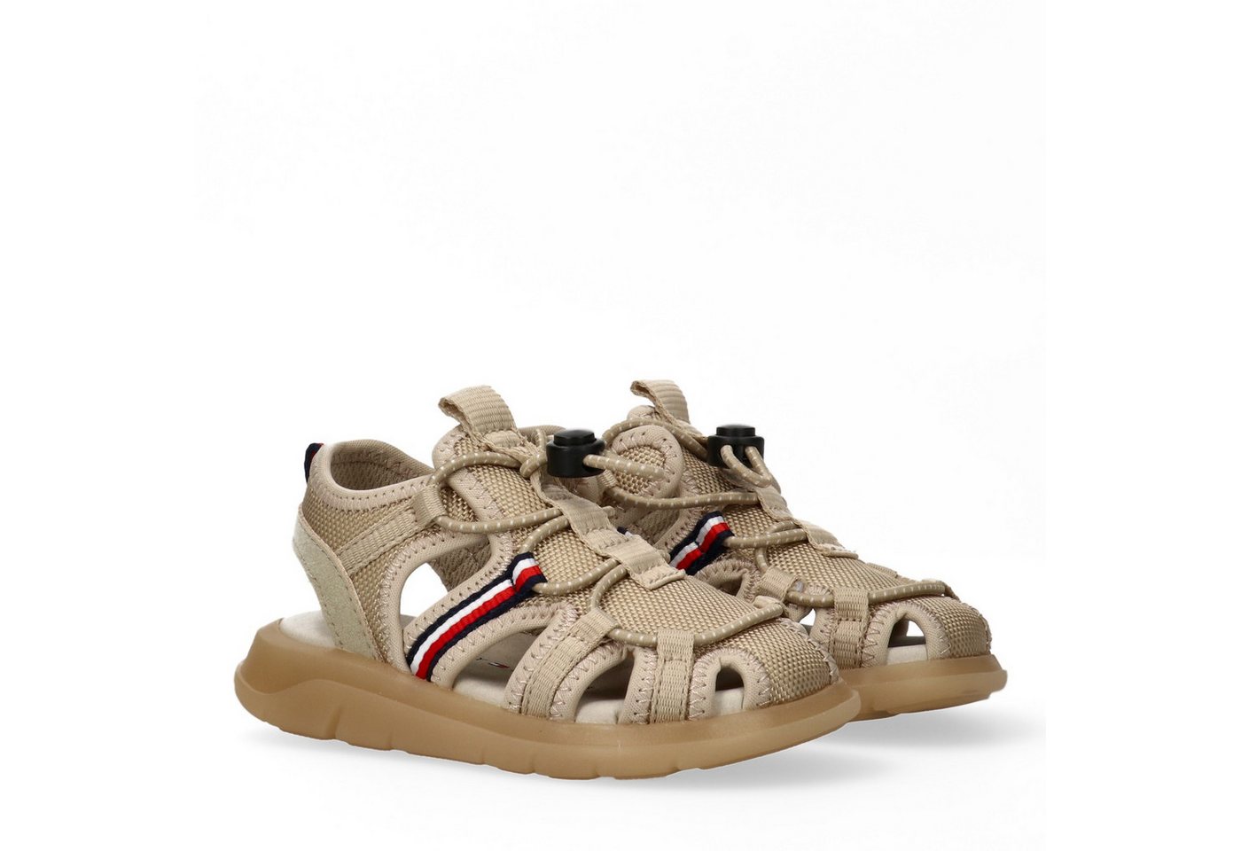 Tommy Hilfiger Sandale Trekking Schuh, Sommerschuh mit praktischem Schnellverschluss