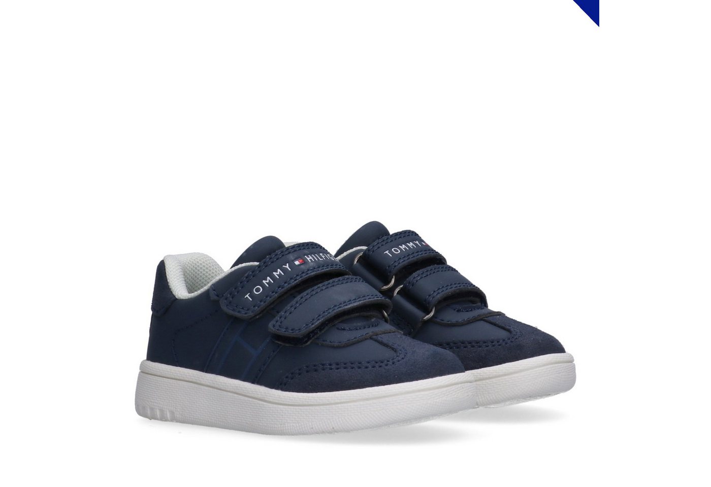 Tommy Hilfiger Sneaker Freizeitschuh, Halbschuh, Klettschuh im Retro Look