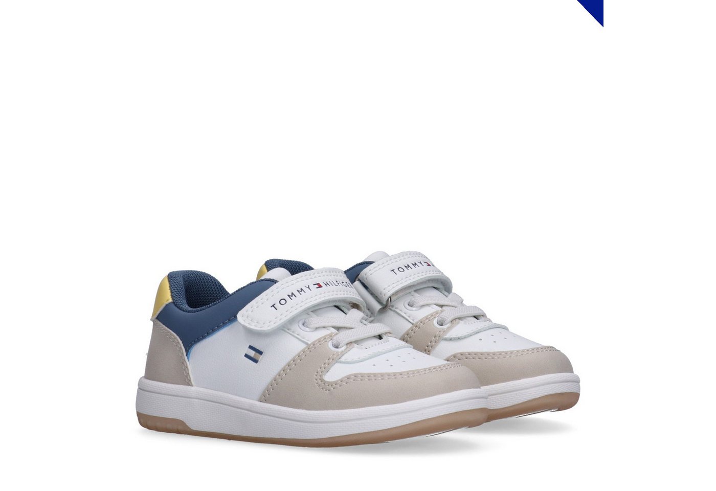 Tommy Hilfiger Sneaker Jungenschuh, Skaterschuh, Klettschuh im Retro Look