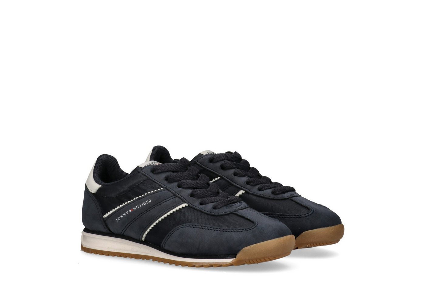 Tommy Hilfiger Sneaker Low Profile Sneaker, Retro Schnürschuh mit Logoverzierung
