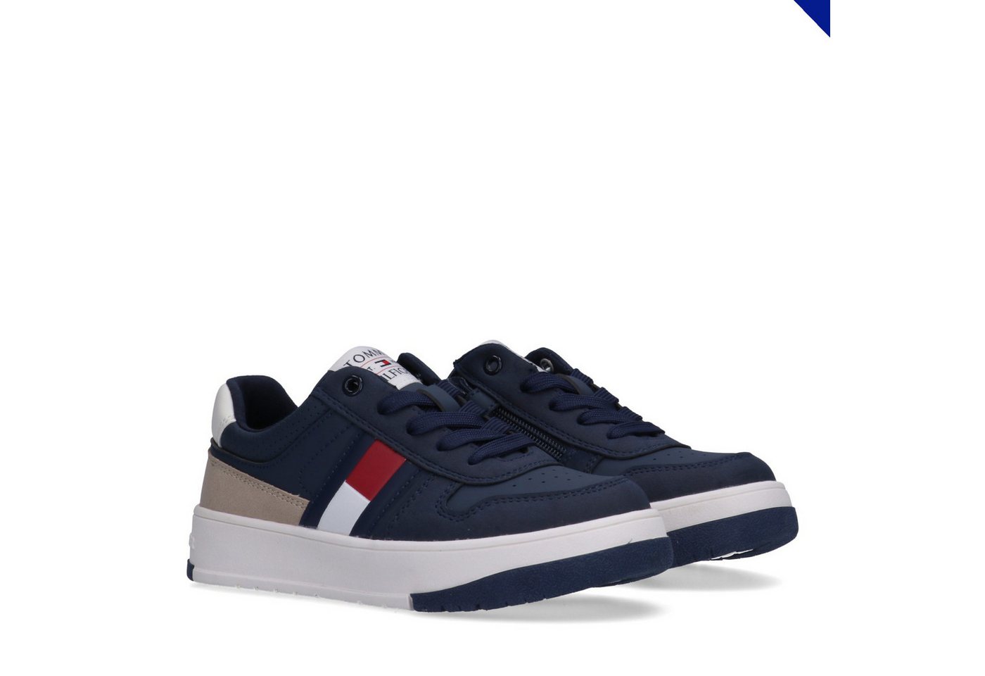Tommy Hilfiger Sneaker Retro Sneaker, Freizeitschuh mit Reißverschluss