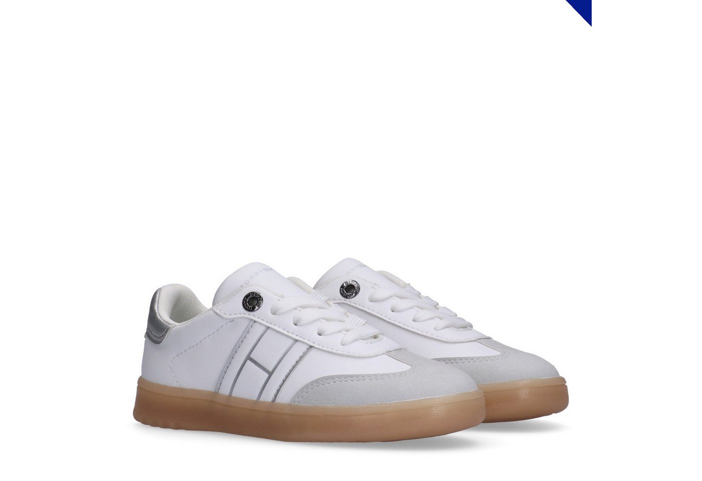 Tommy Hilfiger Sneaker Retro Sneaker, Freizeitschuh, Schnürschuh mit Nieten