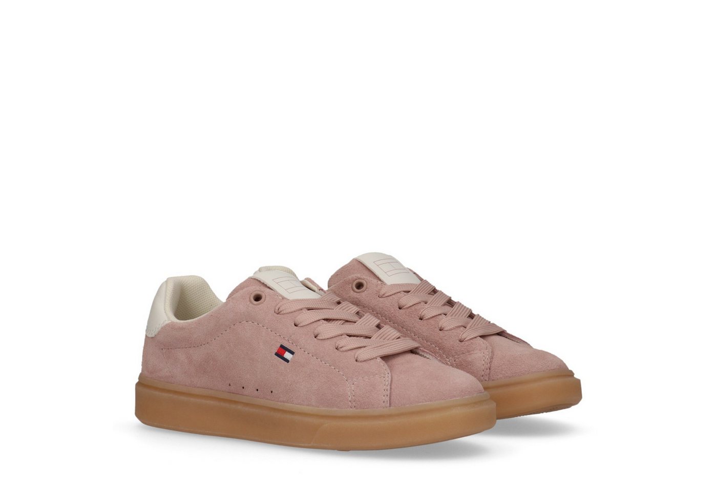 Tommy Hilfiger Sneaker Retro Sneaker, Schnürschuh, Halbschuh, Freizeitschuh mit Logo