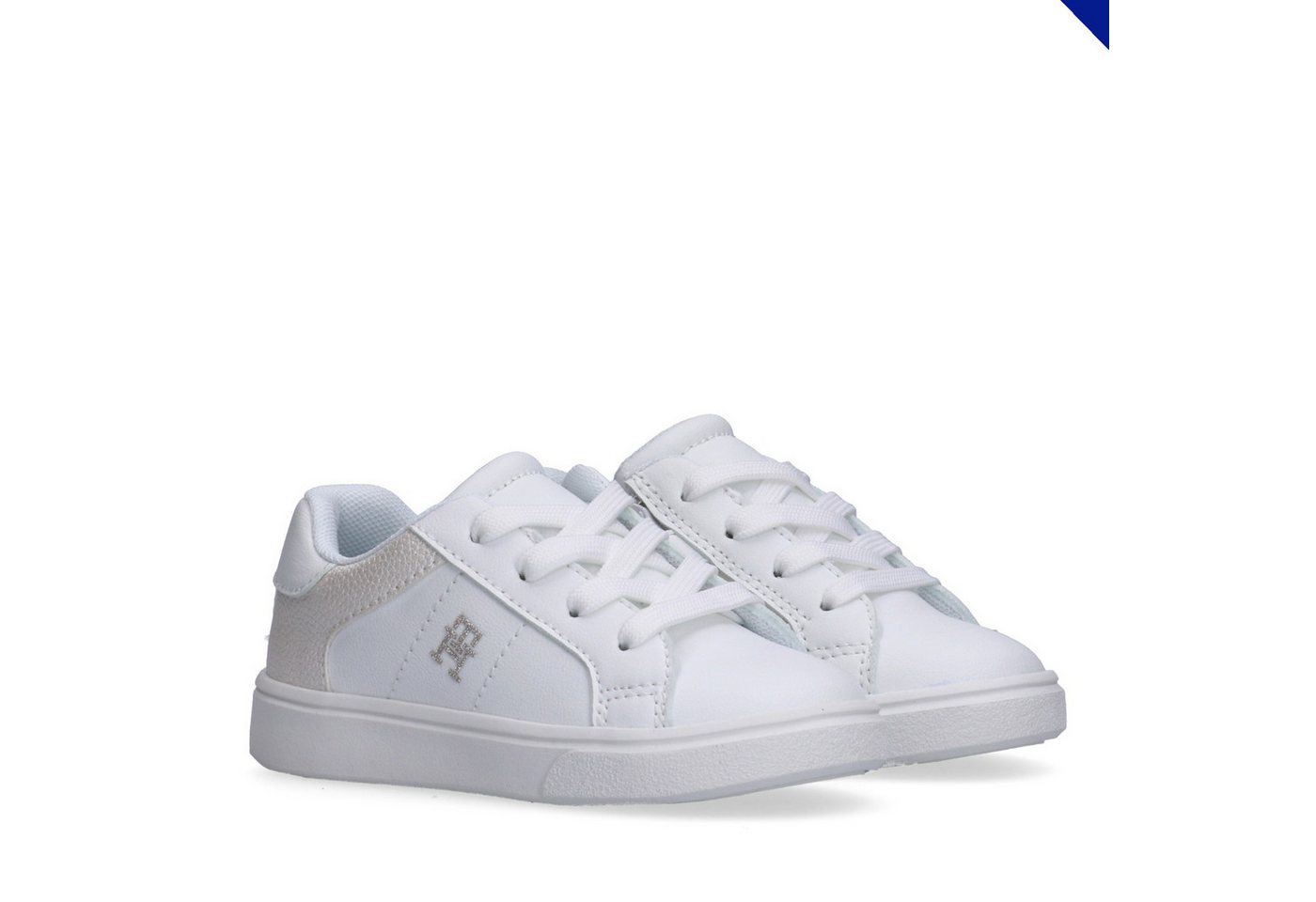 Tommy Hilfiger Sneaker Schnürschuh, Freizeitschuh, Retro Sneaker mit TH-Logo