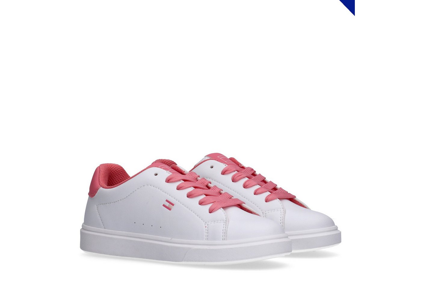 Tommy Hilfiger Sneaker Schnürschuh, Halbschuh, Capsule Sneaker mit farblicher Logoverzierung
