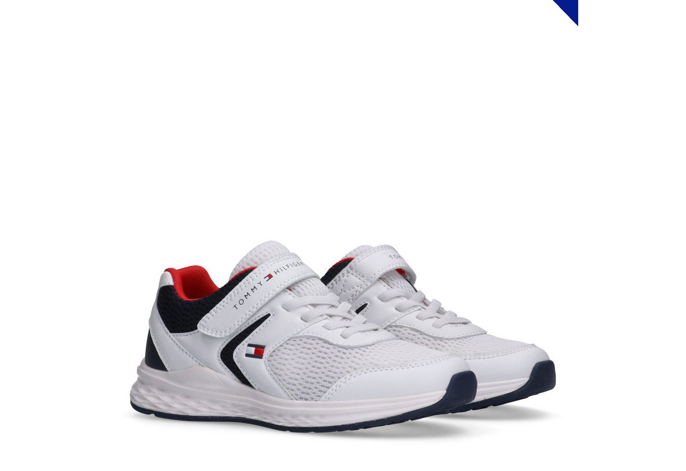 Tommy Hilfiger Sneaker Sportschuh, Schlupfschuh, Freizeitschuh mit Elastic Laces