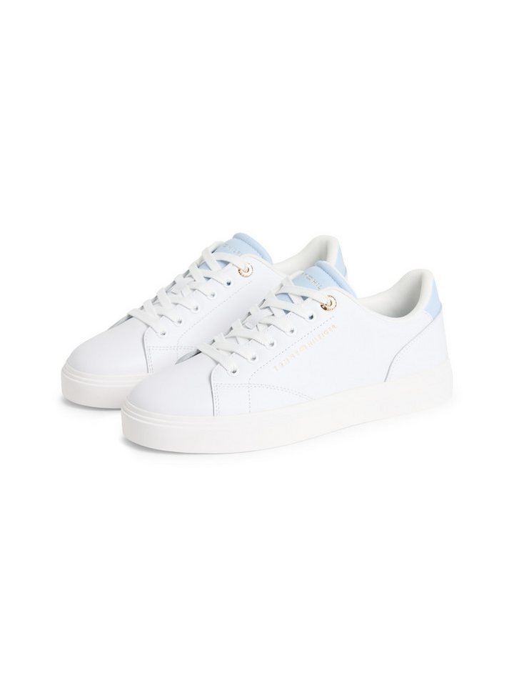 Tommy Hilfiger TH CHIC SNEAKER Plateausneaker Freizeitschuh, Halbschuh, Schnürschuh mit Ziernähten