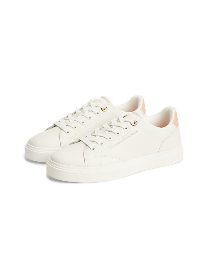 Tommy Hilfiger TH CHIC SNEAKER Plateausneaker Freizeitschuh, Halbschuh, Schnürschuh mit Ziernähten