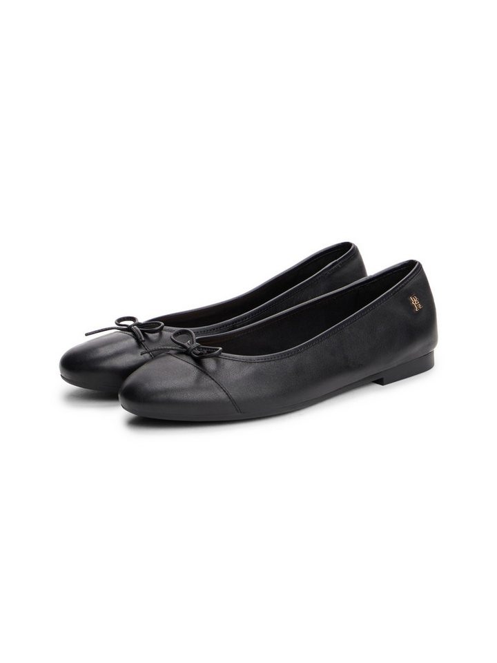Tommy Hilfiger TOE CAP LEATHER BALLERINA Ballerina, Businesschuh, Schlupfschuh in schmaler Form