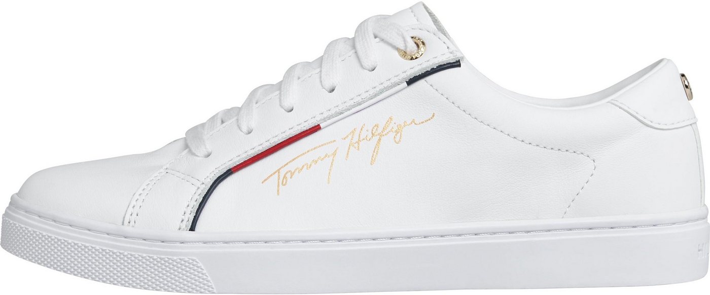 Tommy Hilfiger TOMMY HIFLIGER SIGNATURE SNEAKER Sneaker mit bunter Paspellierung, Freizeitschuh, Halbschuh, Schnürschuh