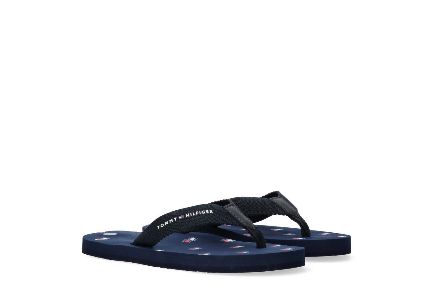 Tommy Hilfiger Zehentrenner Pool Slides, Badeschuh, Strandschuh mit Zehensteg