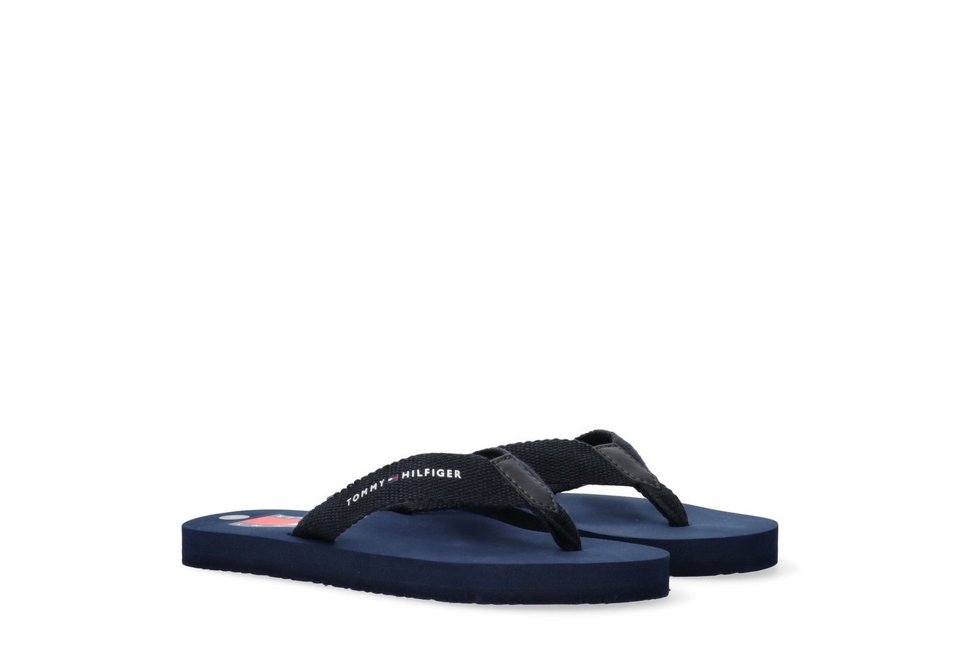 Tommy Hilfiger Zehentrenner Pool Slides, Strandschuh, Sommerschuh mit Zehensteg