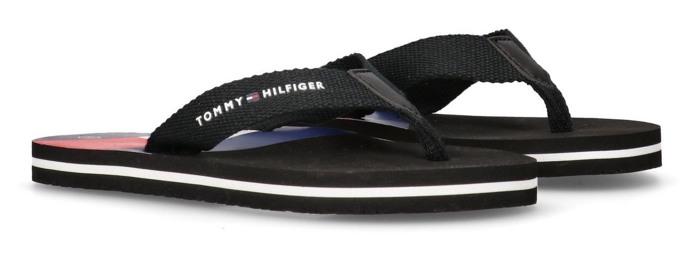 Tommy Hilfiger Zehentrenner, Slides, Sandale mit Zehensteg