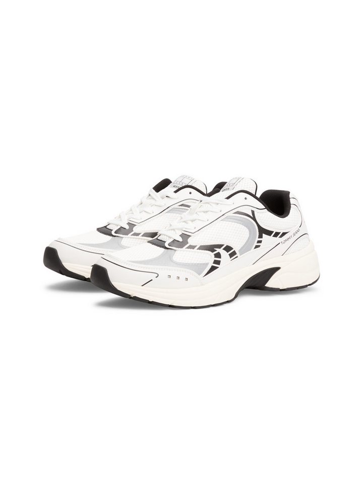 Tommy Jeans ARCHIVE '25 Sneaker, Freizeitschuh, Halbschuh, Schnürschuh mit reflektierenden Details