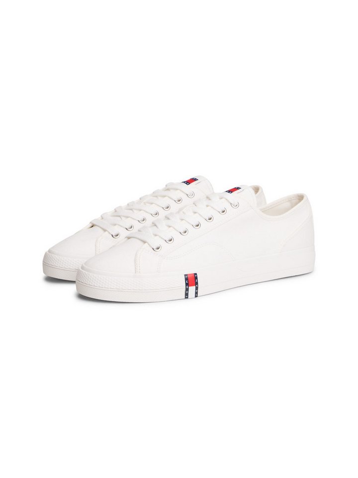 Tommy Jeans ARCHIVE VULC Y2K Sneaker Freizeitschuh, Halbschuh, Schnürschuh mit Logoflagge im Plateau