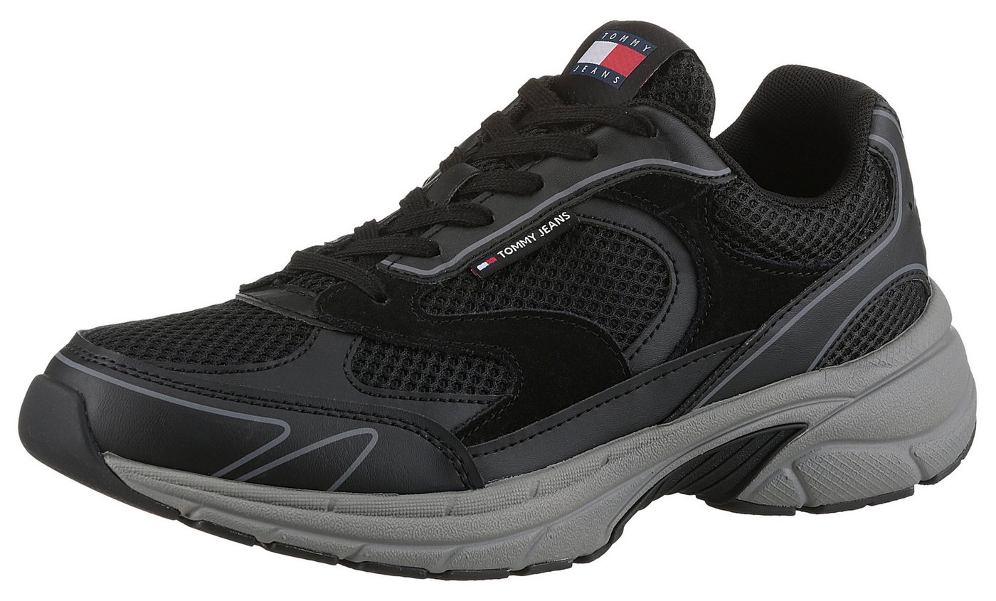 Tommy Jeans THE CONEY Sneaker, Freizeitschuh, Halbschuh, Schnürschuh mit seitlichem Label