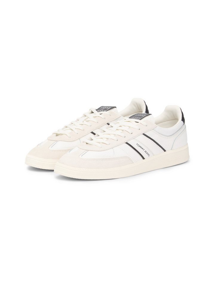 Tommy Jeans THE GREENWICH EDGE MIX Sneaker Schnürschuh, Freizeitschuh mit Kontrastdetails -klein ausfallend
