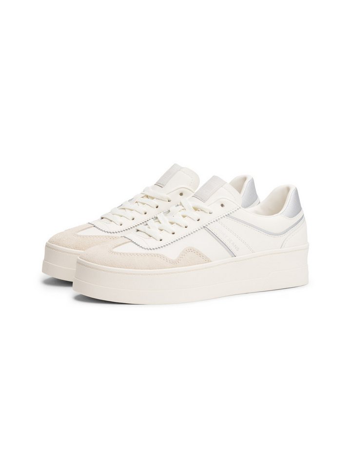 Tommy Jeans THE GREENWICH FLATFORM Plateausneaker, Freizeitschuh, Halbschuh, Schnürerschuh mit Logoschriftzug