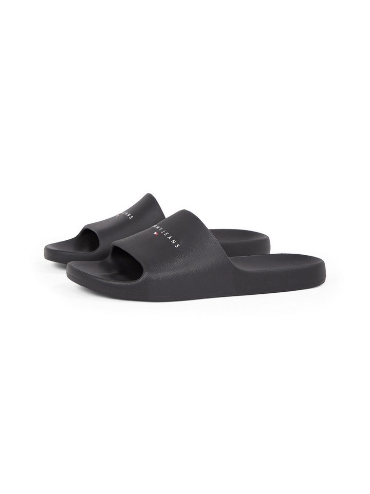 Tommy Jeans TJM BASIC SANDAL Pantolette, Schlupfschuh, Sommerschuh, Bequemschuh mit Logoschriftzug