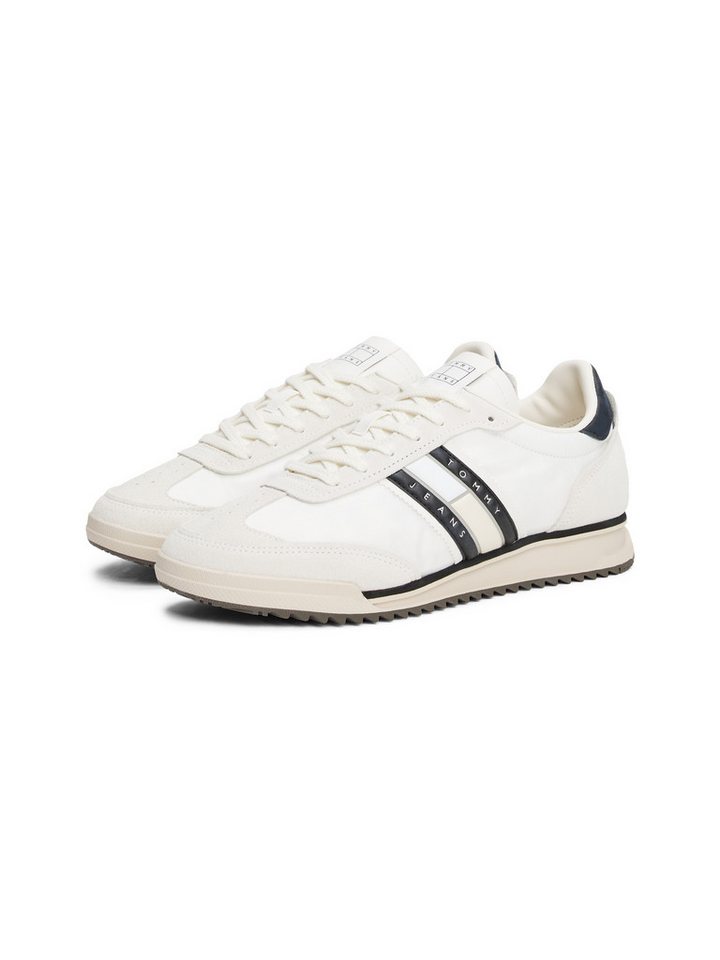 Tommy Jeans TJM RETRO RUNNER CLEATED Sneaker, Freizeitschuh, Halbschuh, Schnürer mit Kontrastbesatz