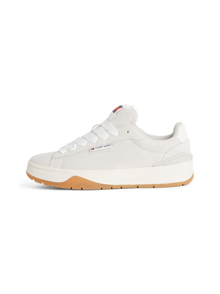 Tommy Jeans TJW SKATE SNEAKER Plateausneaker, Freizeitschuh, Halbschuh, Schnürschuh mit gepolstertem Schaftrand