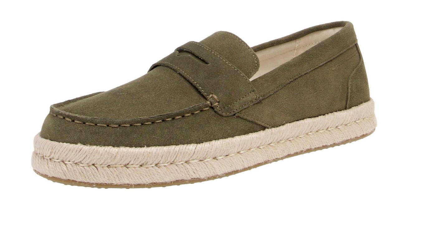 TOMS 10019911 Stanford Rope 2.0 - Herren Schuhe Freizeitschuhe - Olive Sneaker