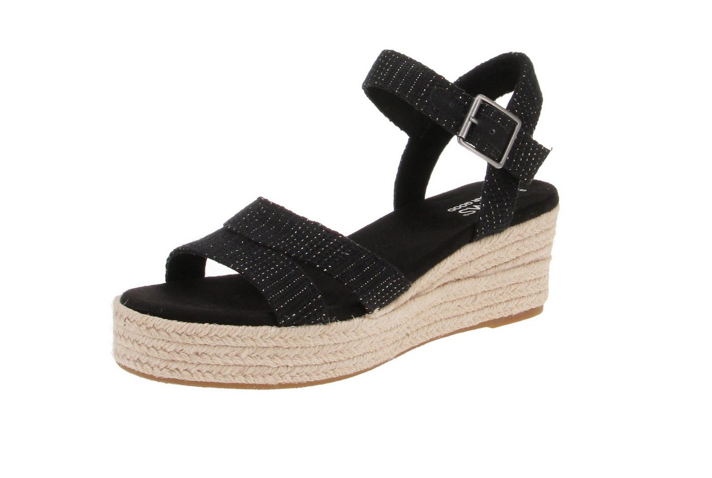 TOMS 10020749 Audrey - Damen Schuhe Sandaletten - Black Sandale