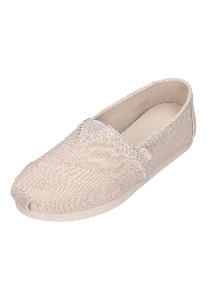 TOMS ALPARGATA 10023040 Espadrille Soft Grey Heritage Embroidery
