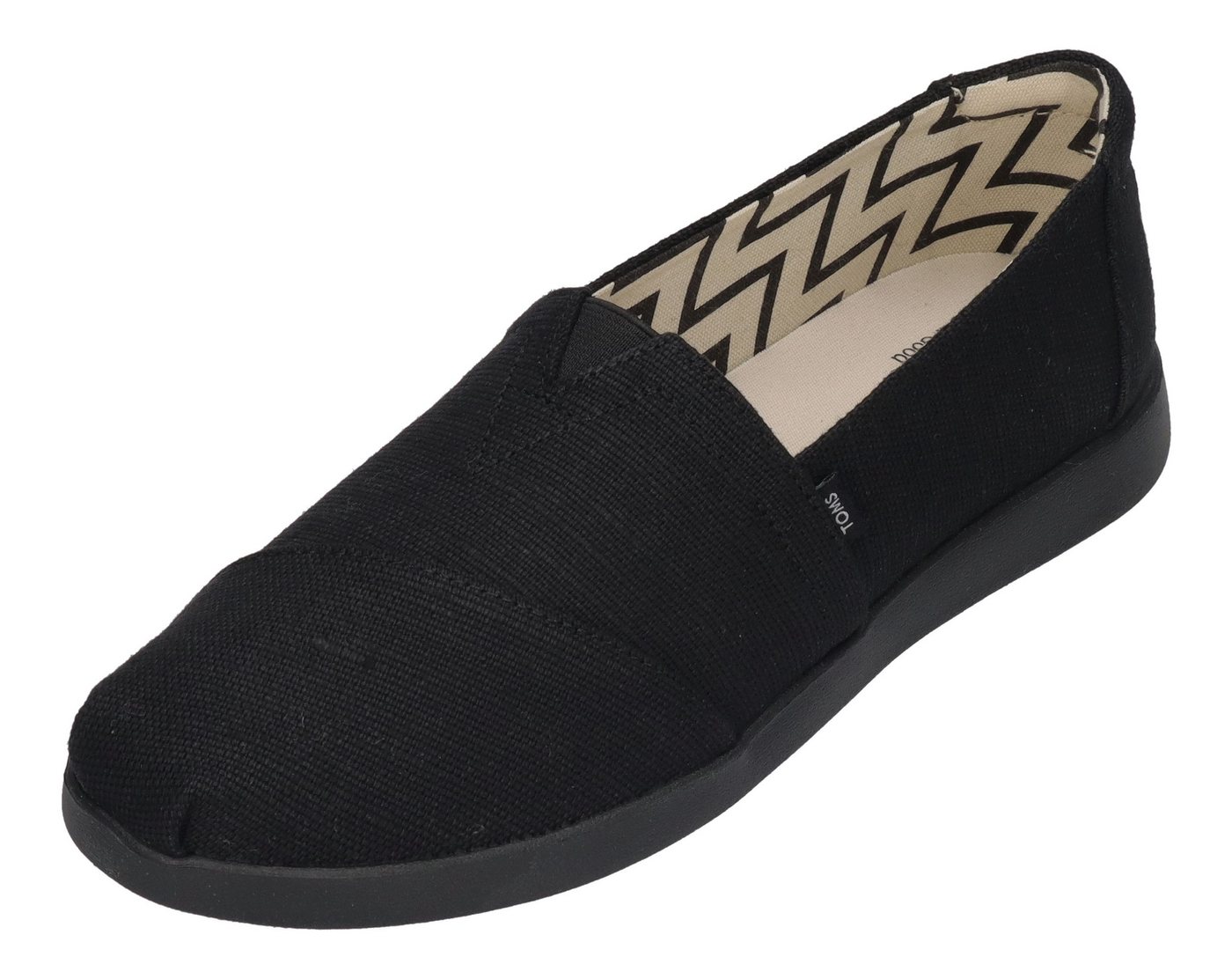 TOMS ALPARGATA PLUS Espadrille Black Black Heritage