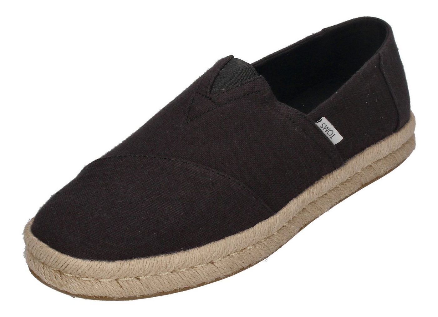 TOMS ALPARGATA ROPE 2.0 Espadrille Black