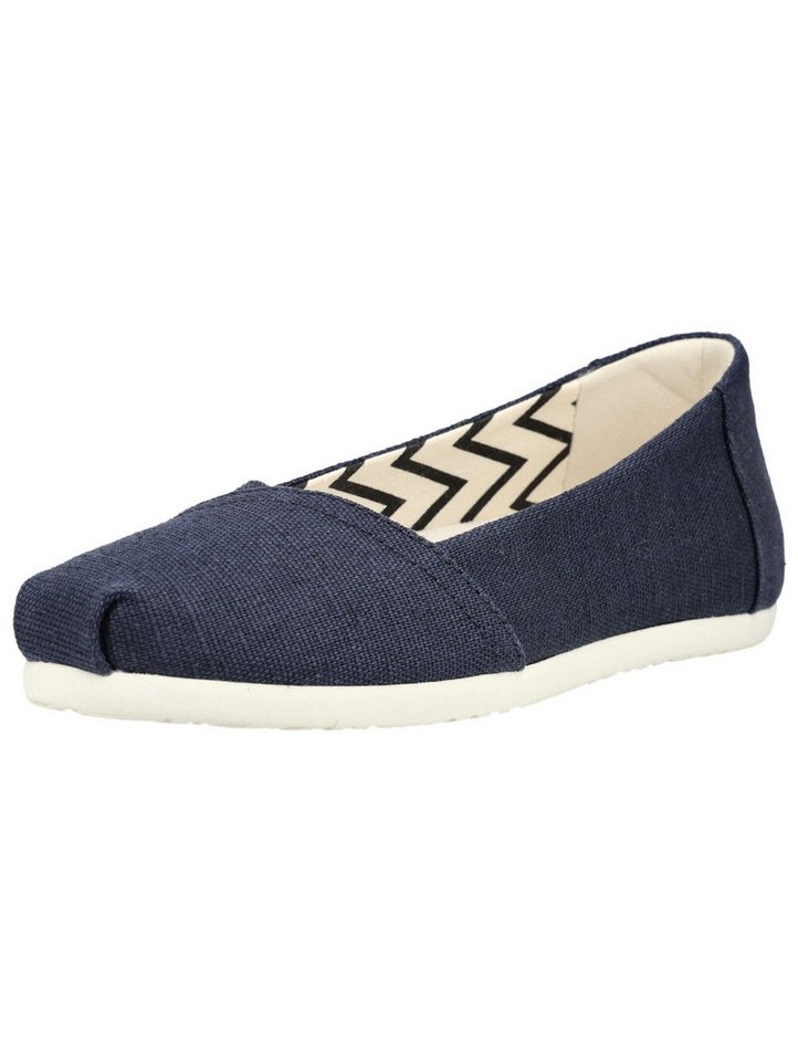 TOMS Ballerinas Textil Ballerina (blau)