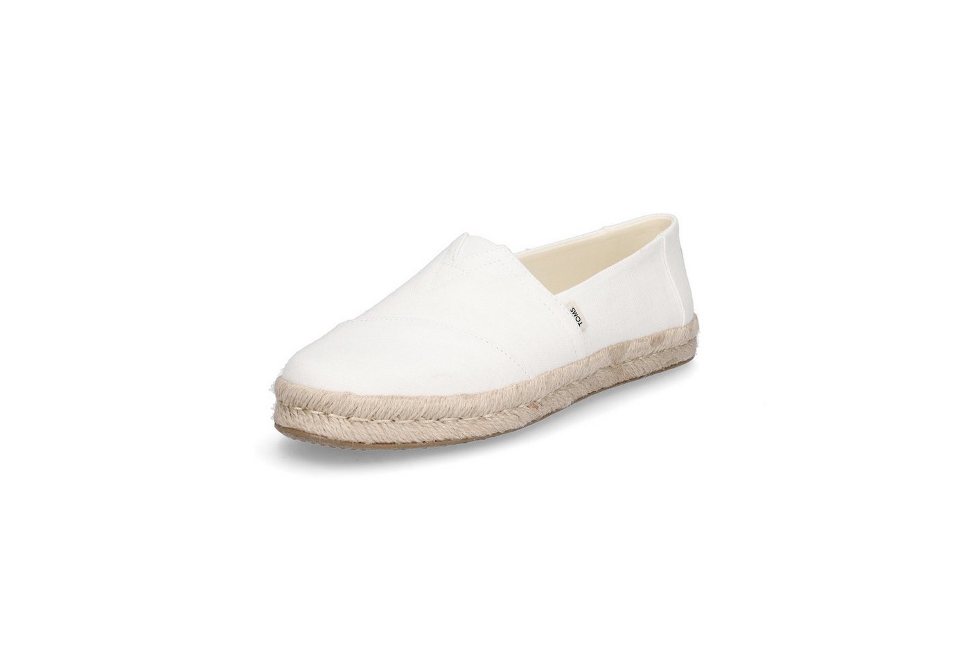 TOMS Damen Espadrille Alpargata Rope 2.0 weiß Slipper