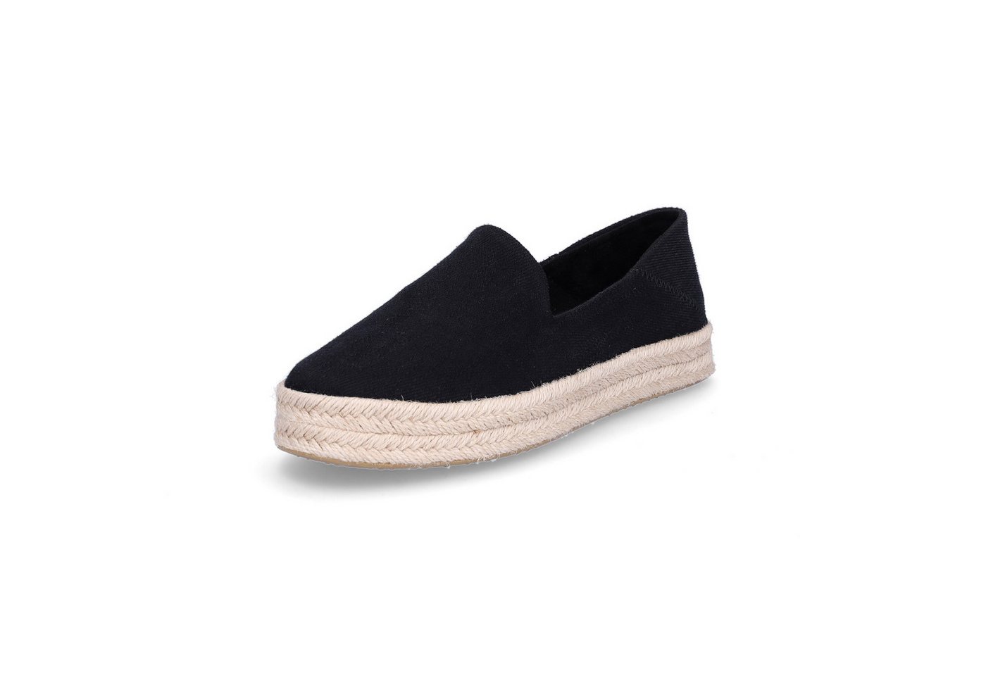 TOMS Damen Espadrille Carolina schwarz Slipper