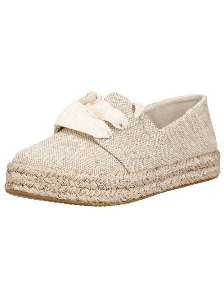 TOMS Halbschuhe Textil Espadrille (beige)