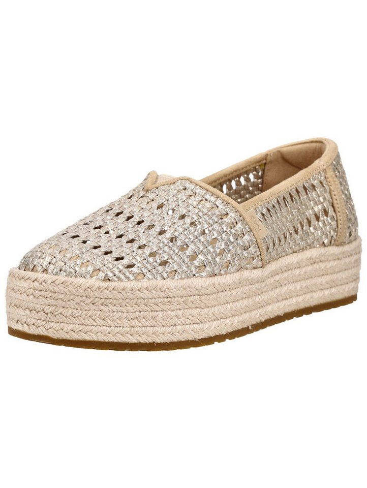 TOMS Halbschuhe Textil Espadrille (beige)