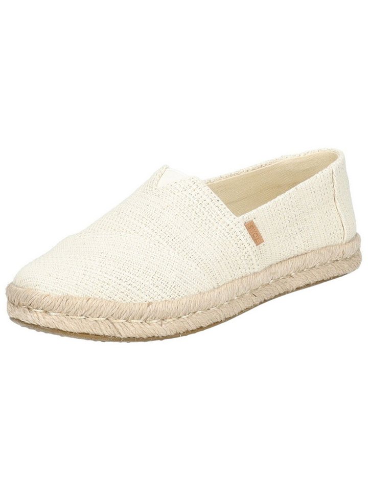 TOMS Halbschuhe Textil Espadrille (beige)