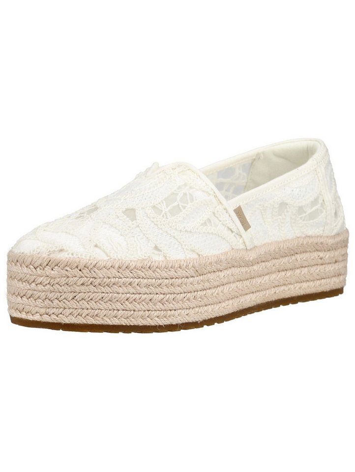 TOMS Halbschuhe Textil Espadrille (beige)