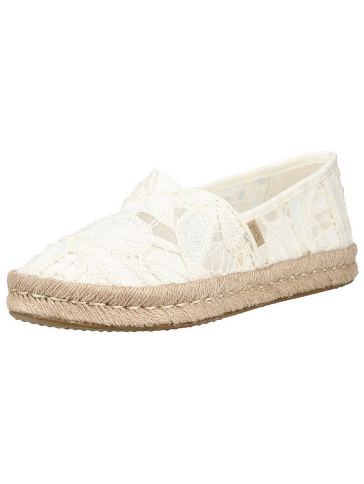 TOMS Halbschuhe Textil Espadrille (beige)