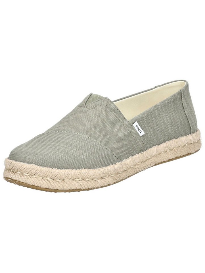 TOMS Halbschuhe Textil Espadrille (grün)