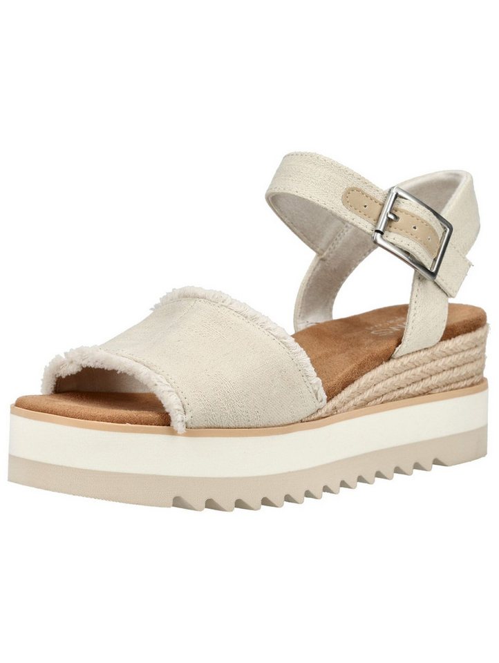 TOMS Sandalen Textil Keilsandalette