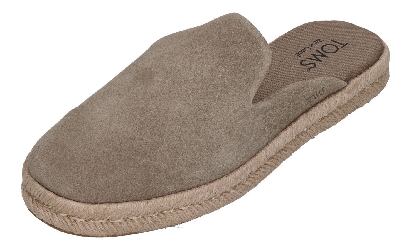 TOMS SANTIAGO MULE Espadrille Dune Suede