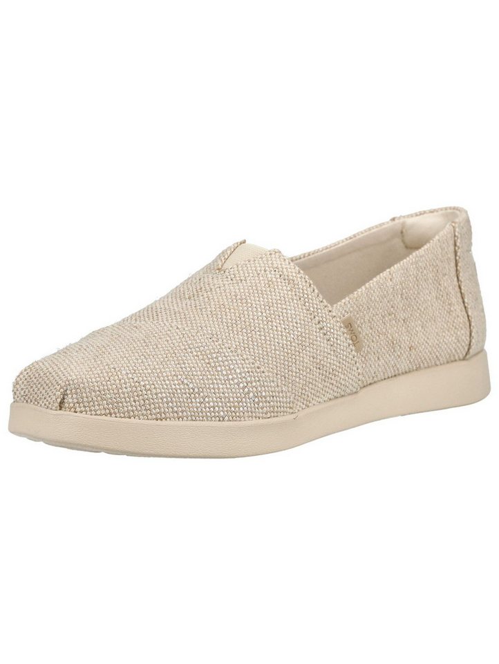 TOMS Slipper Textil Slipper (beige)