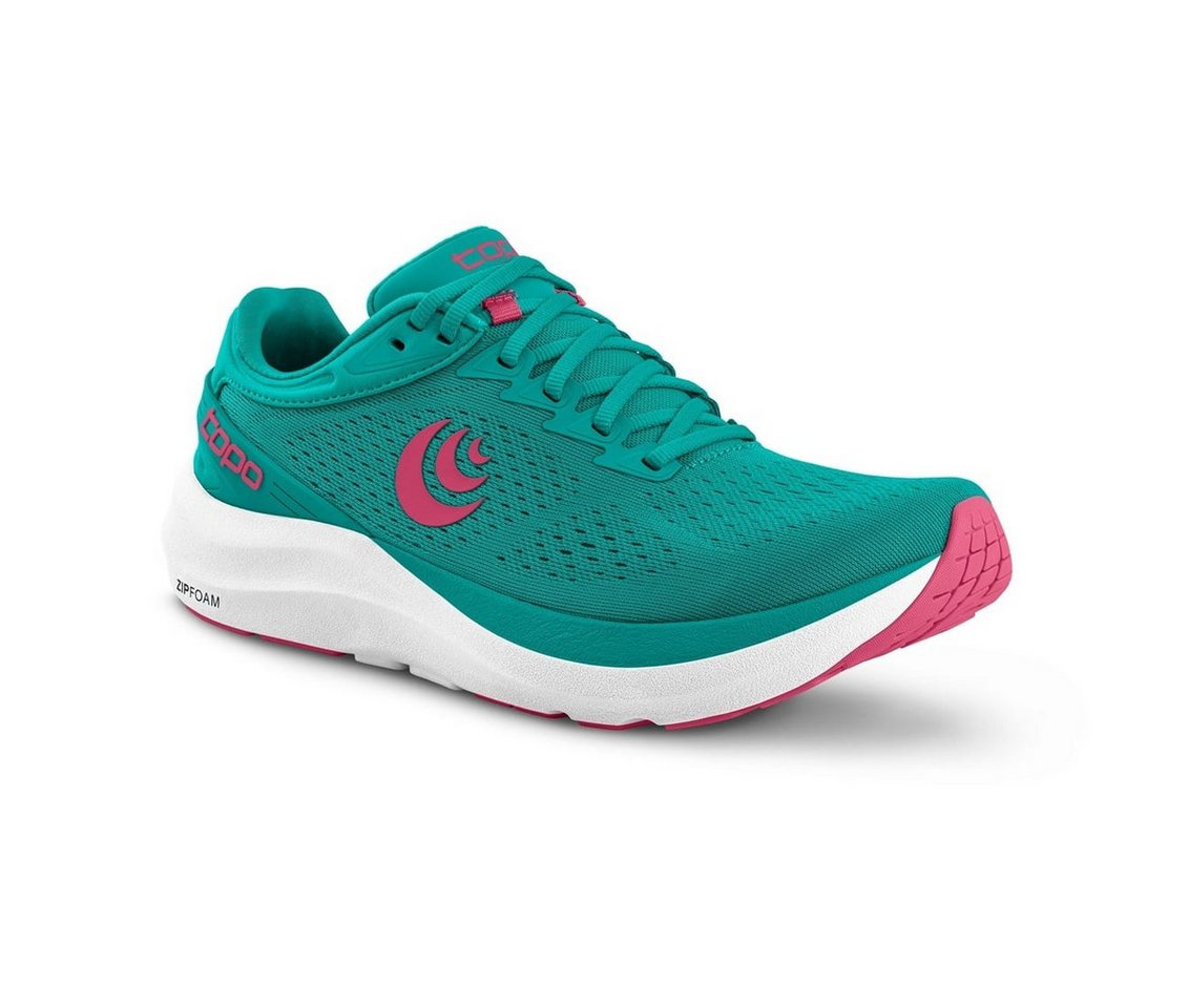 Topo Phantom 3 (Dämpfung, breitere Zehenbox) tealgrün/pink Damen Laufschuh