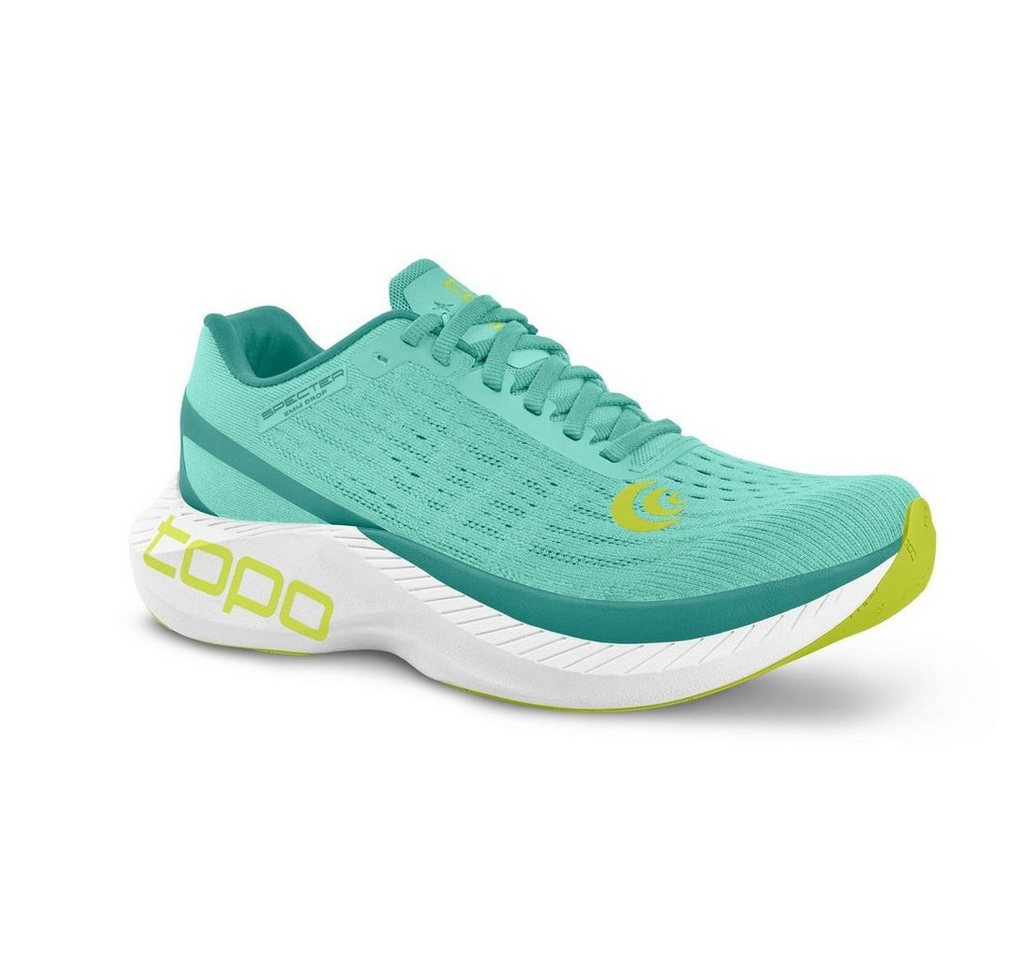 Topo Specter (Dämpfung) aquablau/lime Damen Laufschuh