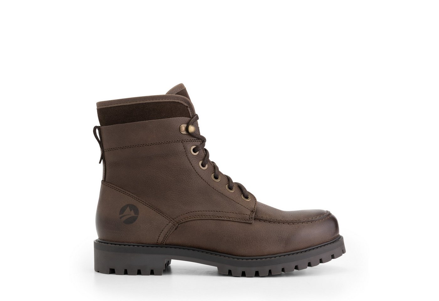 Travelin' Storasund Men Dark Brown 43 Schnürboots