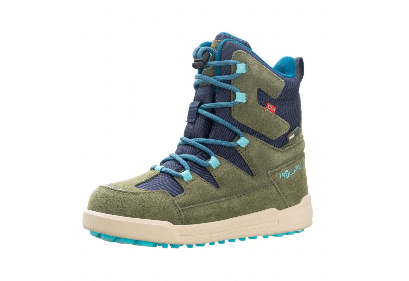Trollkids Finnmark Winterstiefel Wasserdicht (blau/grün)