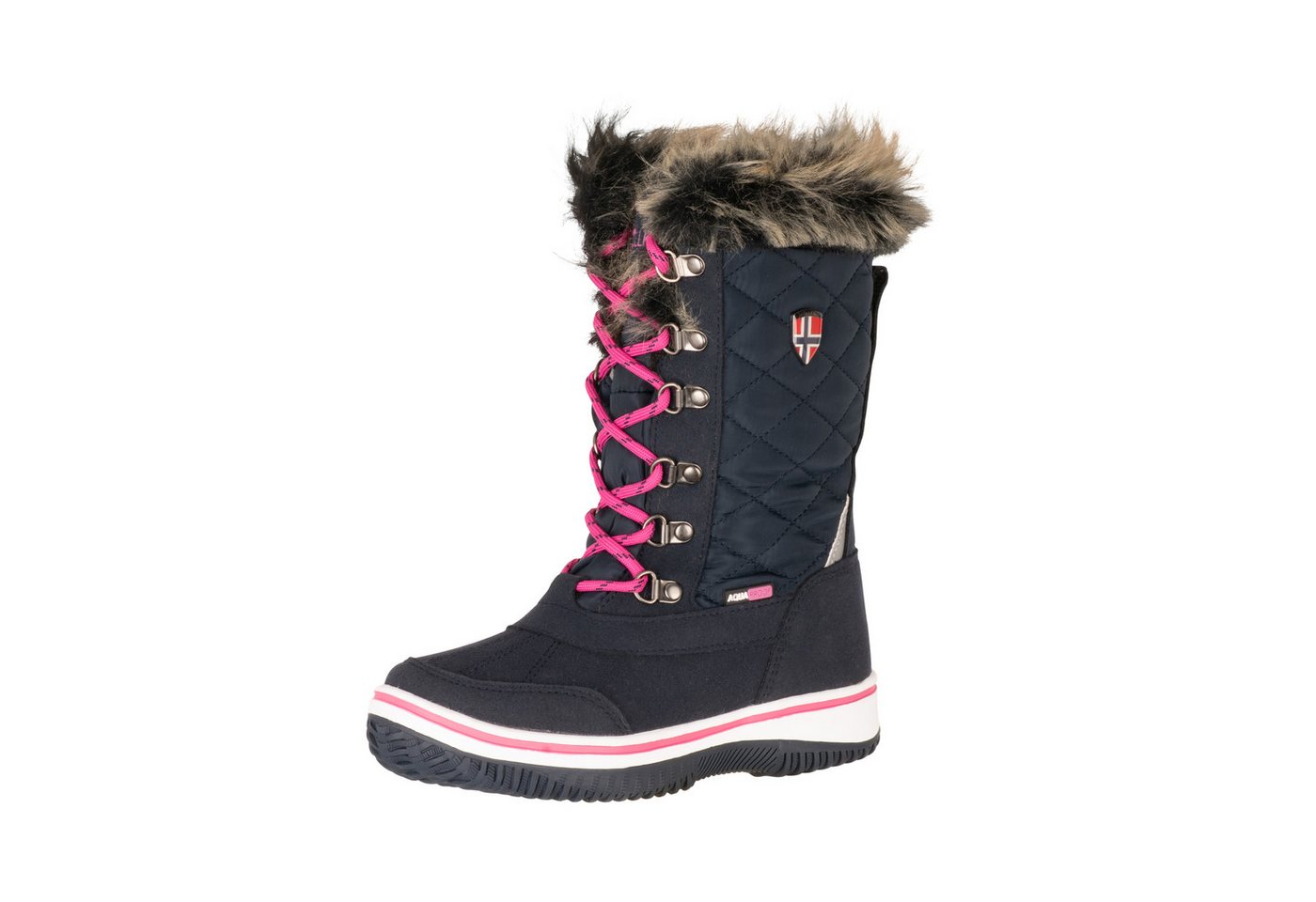 Trollkids GIRLS HOLMENKOLLEN SNOW BOOTS XT Winterstiefel Winterschuhe, Winterboots, Snowboots, wasserdicht, reflektierend