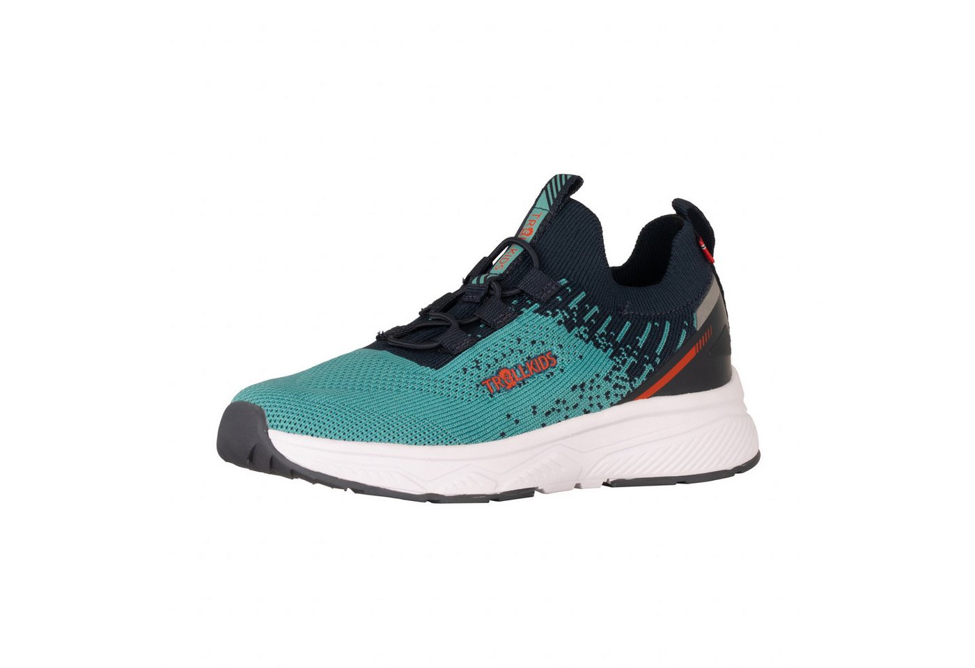 Trollkids KIDS BALESTRAND SNEAKER Slip-On Sneaker (blau/orange)