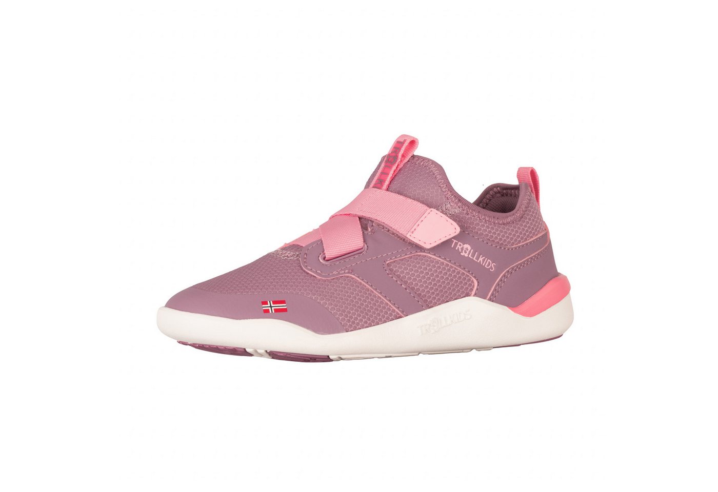 Trollkids KIDS BERGEN BAREFOOT HIKER Barfußschuh (orchid/peony rose)